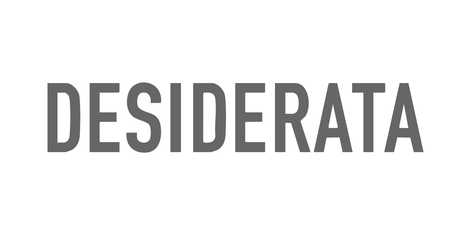 Desiderata
